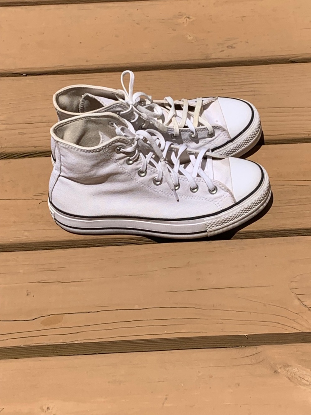 CONVERSE CHUCK TAYLOR ALL STAR LIFT lHI HIGH-TOP PLATFORM SNEAKER Women’s SZ 8.5